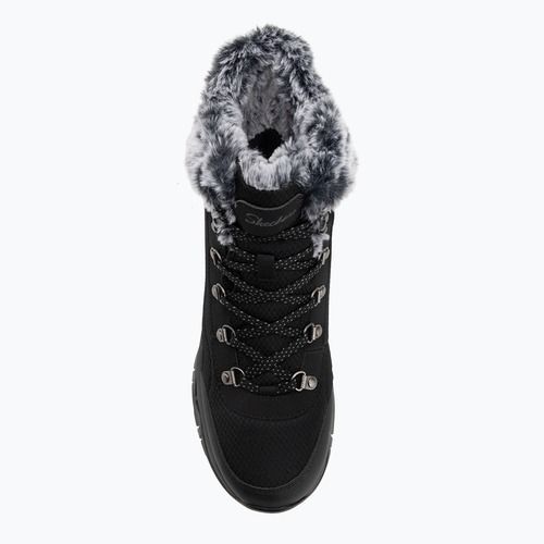 Női Skechers Trego Stormie fekete cipő