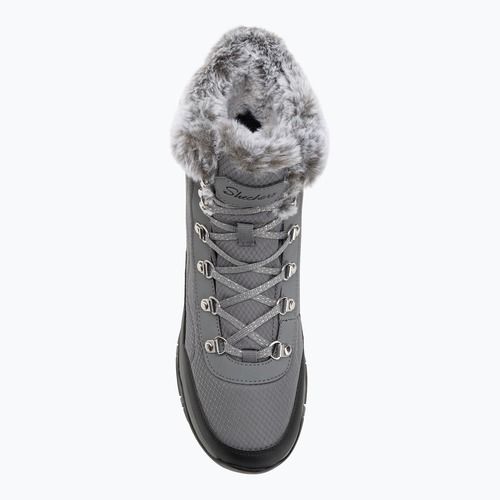 Női Skechers Trego Stormie szénszürke cipő