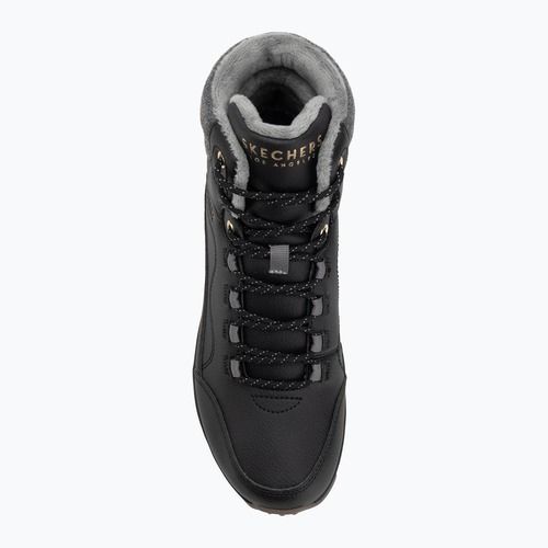 Női Skechers Uno Rugged Natures Bliss fekete cipő