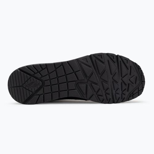 Női Skechers Uno Stacre Shine fekete cipő