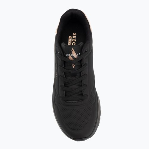 Női Skechers Uno Lite Shimmer Along fekete cipő
