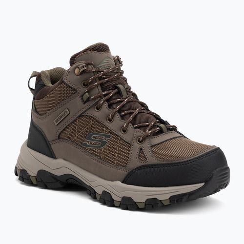 Férfi Skechers Selmen Melano csokoládé cipő