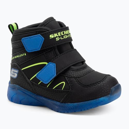 Gyerekcipők SKECHERS Illumi-Brights Splash Beams fekete/kék/lime