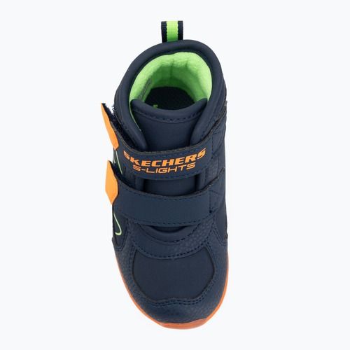Gyerekcipők SKECHERS Illumi-Brights Splash Beams tengerészkék/narancs