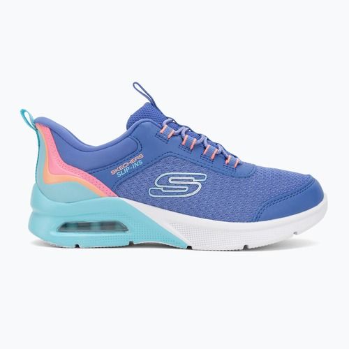 Gyerekcipők SKECHERS Microspec Max Color Trifecta kék/többszínű