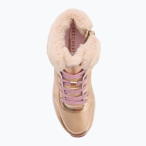 Gyerekcipő SKECHERS Uno Cozy On Air rose gold