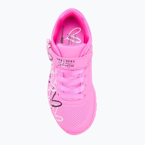Gyerekcipők SKECHERS Uno Lite Love Levitate forró rózsaszín/többszínű