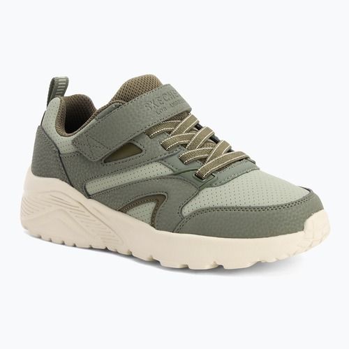 Gyerekcipők SKECHERS Uno Lite Echo Surge olíva