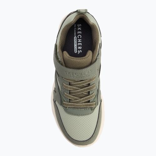 Gyerekcipők SKECHERS Uno Lite Echo Surge olíva