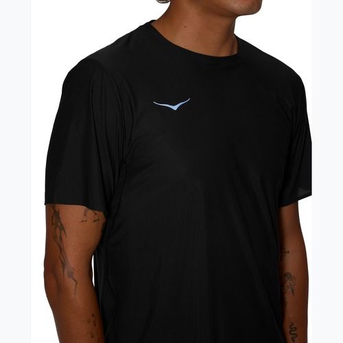 Férfi futópóló HOKA Airolite 2.0 fekete