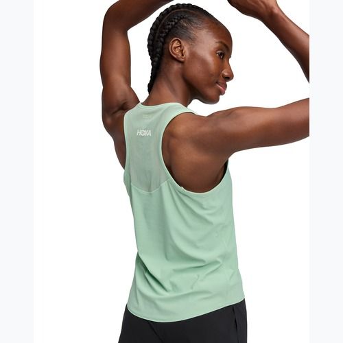 Női futópóló HOKA Airolite Tank 2.0 jade