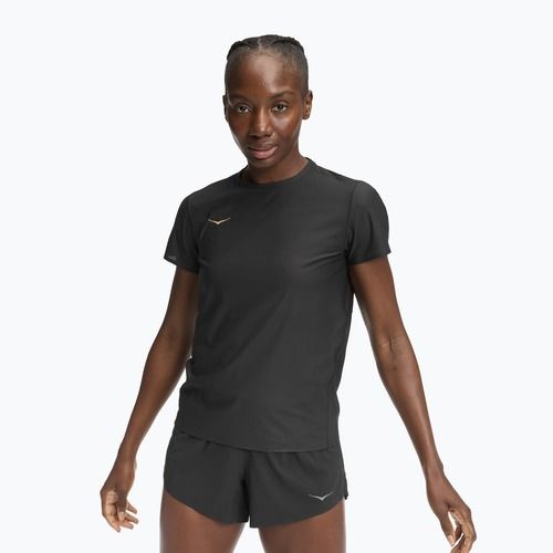 Női futópóló HOKA Airolite 2.0 fekete/arany