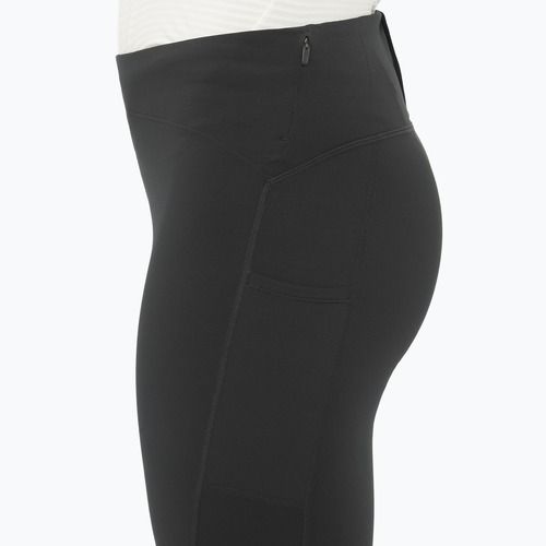 Női futó leggings Salomon Shakeout Core Warm mély fekete