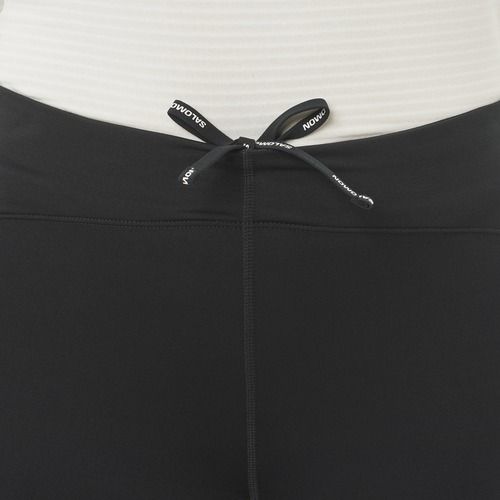 Női futó leggings Salomon Shakeout Core Warm mély fekete