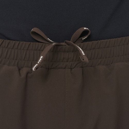 Férfi futó rövidnadrág Salomon Shakeout C 2IN1 7" coffee bean