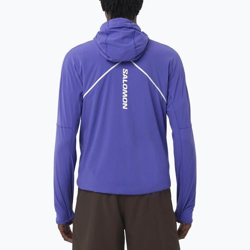 Férfi Salomon Sense Aero Half Zip Hoodie libery