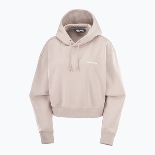Női Salomon Short Hoodie etherea pulóver