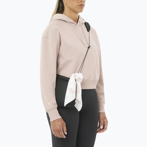 Női Salomon Short Hoodie etherea pulóver