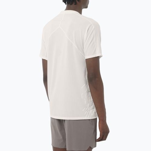 Férfi futópóló Salomon Sense Aero GFX whisper white