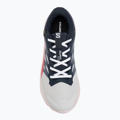 Női futócipő Salomon Alphaglide GTX lunar rock/kék éj/rouge piros
