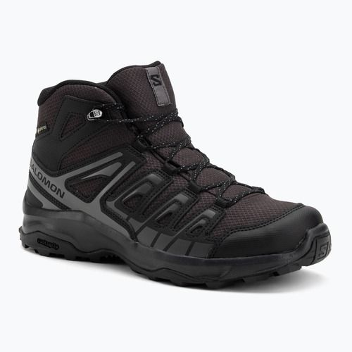 Férfi Salomon Extegra GTX Mid túracipő henna/run raisin/mahogany rose