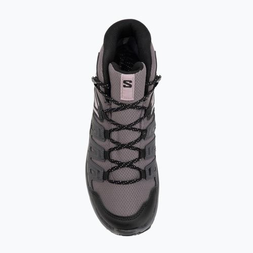 Női Salomon Extegra GTX Mid túracipő henna/run raisin/mahogany rose