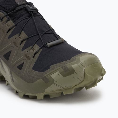 Férfi futócipő Salomon Speedcross 6 GTX fekete/tőzeg/mély zuzmózöld