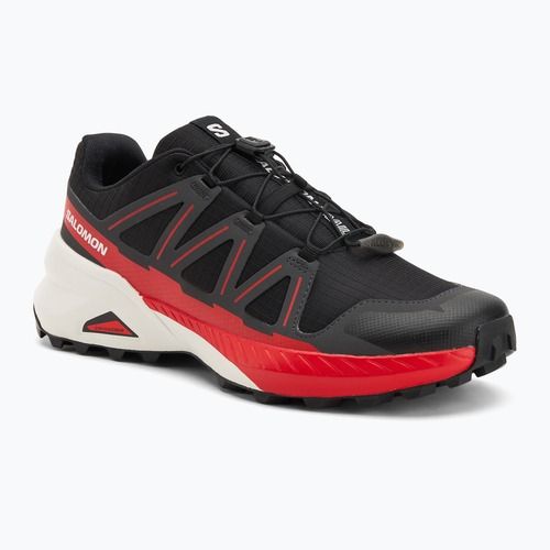 Férfi futócipő Salomon Speedcross Peak fekete/aszfalt/tüzes piros