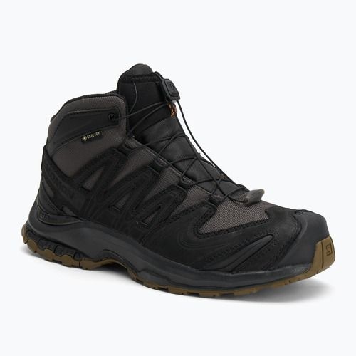 Férfi Salomon XA Tracker GTX túracipő fekete/aszfalt/kóbor barna