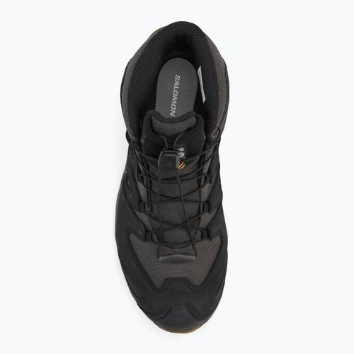 Férfi Salomon XA Tracker GTX túracipő fekete/aszfalt/kóbor barna