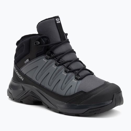Férfi túrabakancs Salomon X-Adventure Coldrush WP aszfalt / fekete / ötvözet