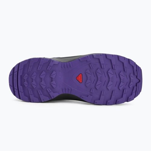 Salomon XA Pro V8 MID WP gyermek túrabakancs turbulence / fekete / liberty