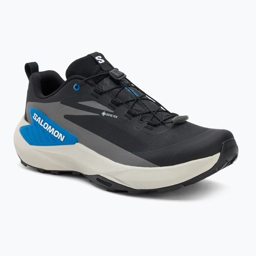 Férfi Salomon Genesis GTX futócipő fekete/lunar rock/francia kék