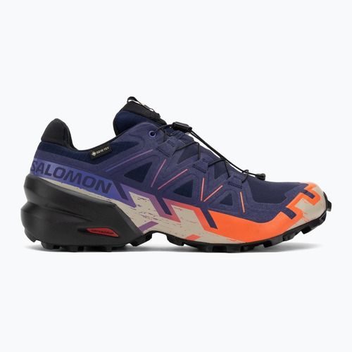 Férfi futócipő Salomon Speedcross 6 GTX maritime blue/fekete/cseresznye paradicsom