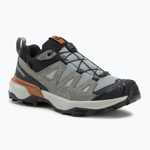 Férfi túrabakancs Salomon X Ultra 360 Leather GTX kovácsoltvas / sedona sage / sierra