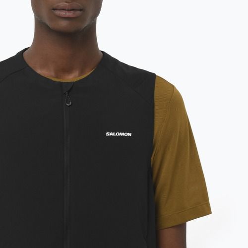 Salomon Mountain Flex Hybrid mélyfekete futó mellény