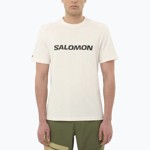 Férfi póló Salomon Logo whisper white