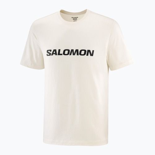 Férfi póló Salomon Logo whisper white