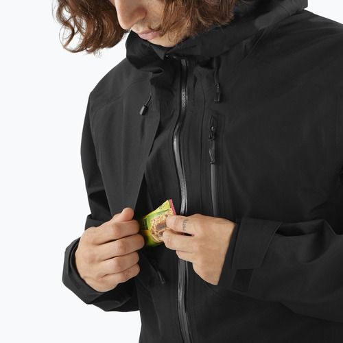 Férfi softshell dzseki Salomon Outline 3l GTX mélyfekete