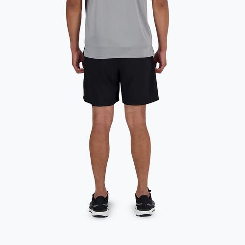 Férfi New Balance AC Seamless 7" fekete rövidnadrág