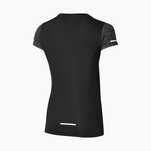 Női futópóló Mizuno Premium Aero Tee fekete