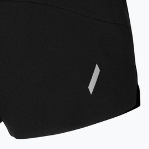 Férfi Mizuno Tech Light Split 1.5" fekete futó rövidnadrág