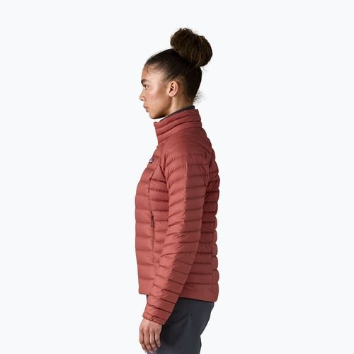 Női pehelydzseki Patagonia Down Sweater potters red