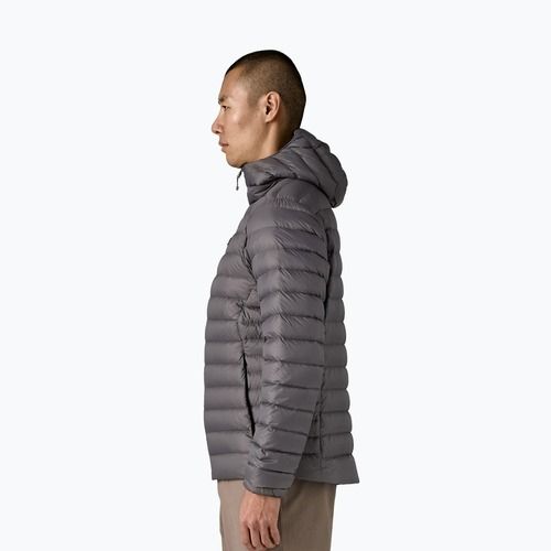 Férfi Patagonia Down Sweater Hoody pehelydzseki forge grey w/forge grey