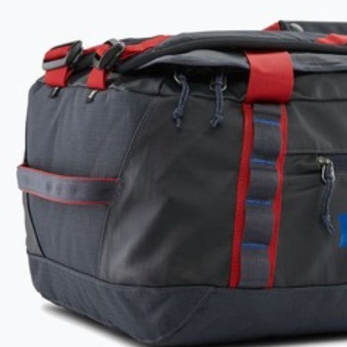 Patagonia Black Hole Duffel utazótáska 40 l smulder blue/amanita red