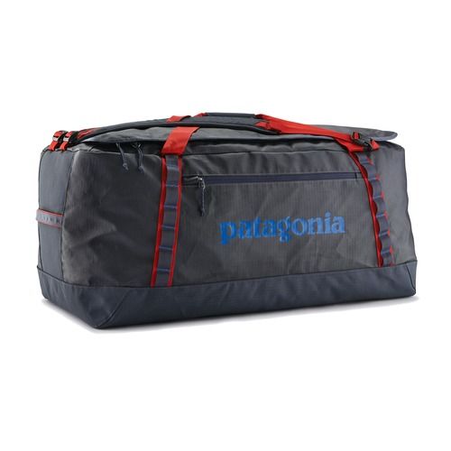 Patagonia Black Hole Duffel utazótáska 100 l smolder blue/amanita red