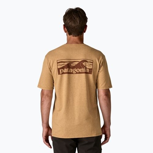Férfi Patagonia Boardshort Logo Pocket Responsibili t-shirt talon arany