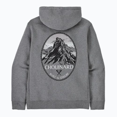 Férfi Patagonia Chouinard Crest Uprisal Hoody gravel heather melegítőfelső