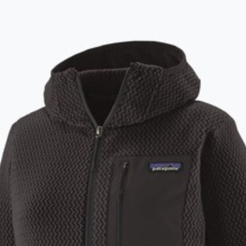 Női Patagonia R1 Air Full-Zip Fleece Hoody fekete