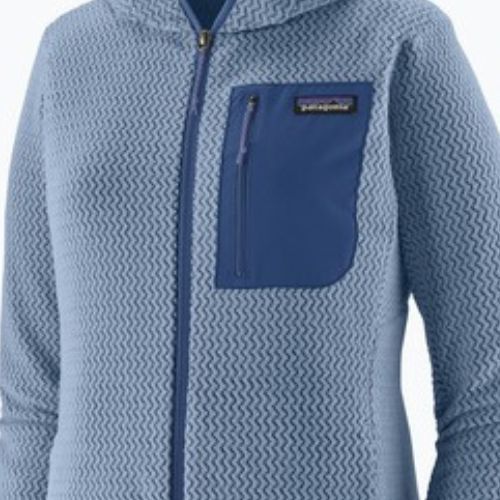 Női Patagonia R1 Air Full-Zip Fleece Hoody barnacle kék